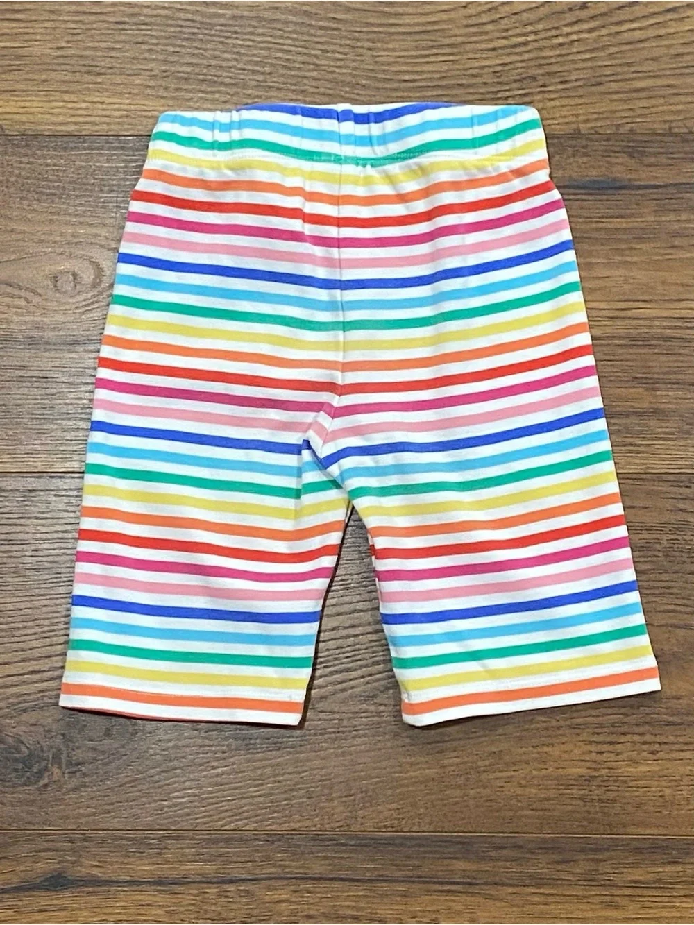 Gymboree Girls Little Essentials Rainbow Stripes Dress 3-piece Set Size 6/7